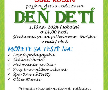 Aktuality / POZVÁNKA NA DEŇ DETÍ - foto