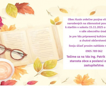 Aktuality / POZVÁNKA - foto