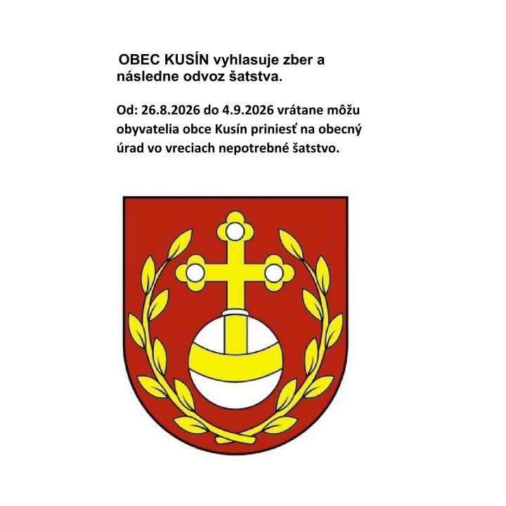 ZBER ŠATSTVA
